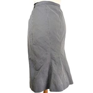 Moschino Cheap & Chic Women's Black & White Hounds Tooth Mermaid Skirt Sz 8